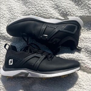 FootJoy Black and White Men's Athletic golf  Shoes